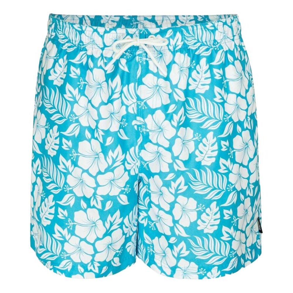 Hot Tuna Mens Floral Swim Shorts / Blue